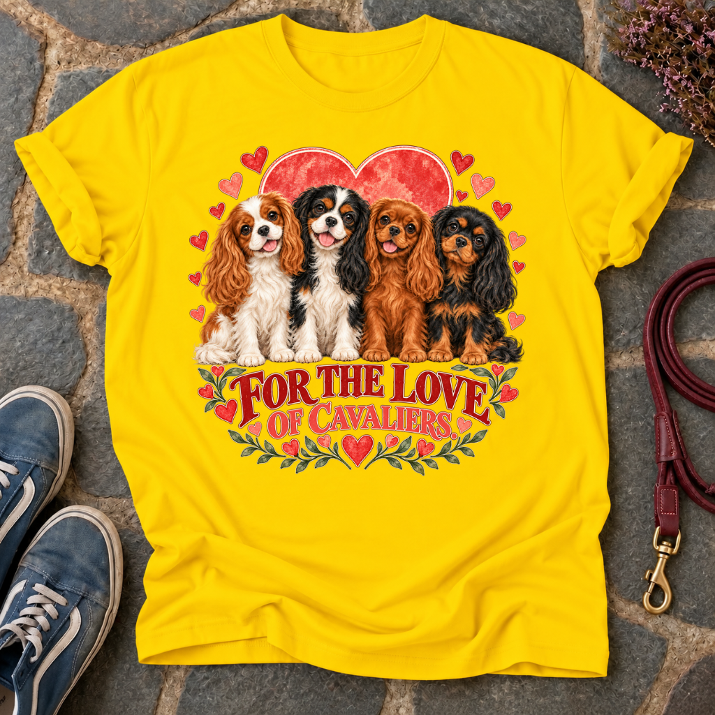For The Love Of Cavaliers T-Shirt