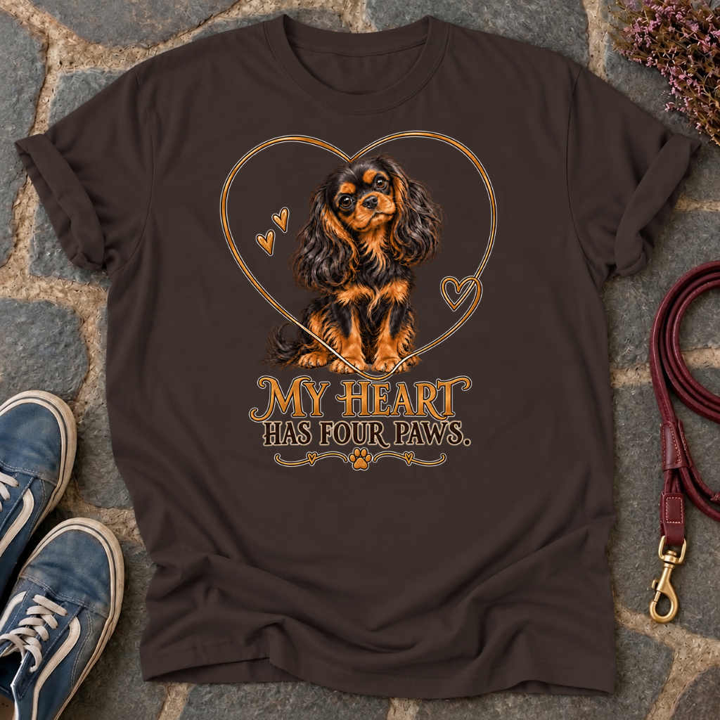 My Heart Has Four Paws T-Shirt