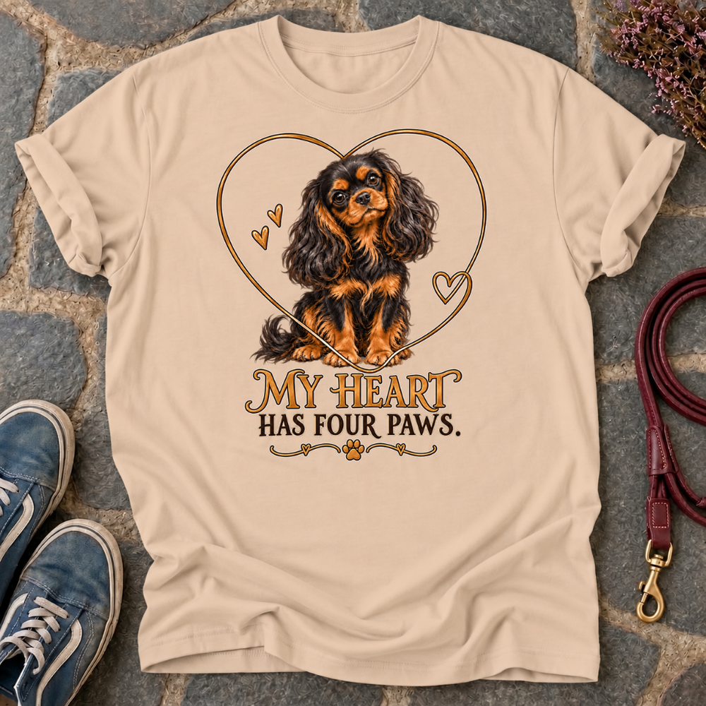 My Heart Has Four Paws T-Shirt