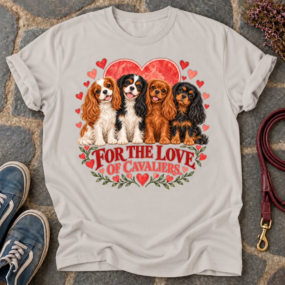 For The Love Of Cavaliers T-Shirt