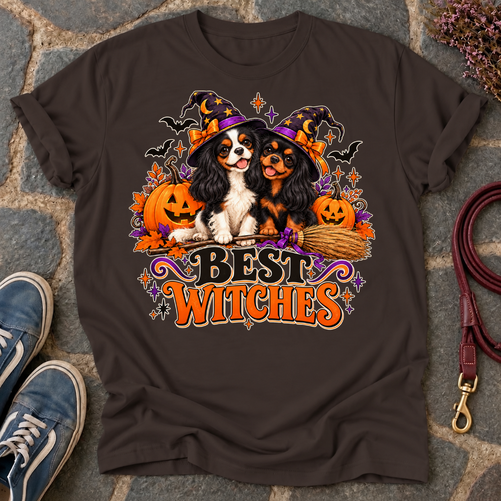 Best Witches Tri-Color + Black & Tan T-Shirt
