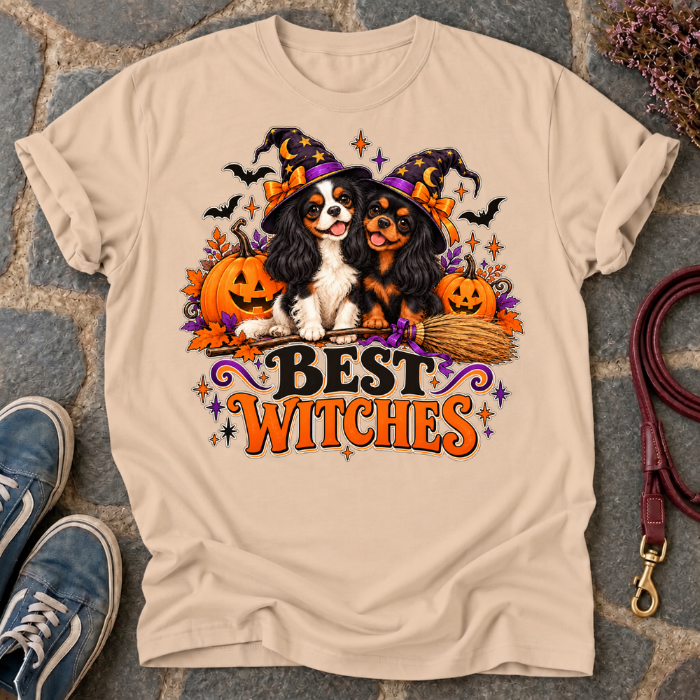 Best Witches Tri-Color + Black & Tan T-Shirt