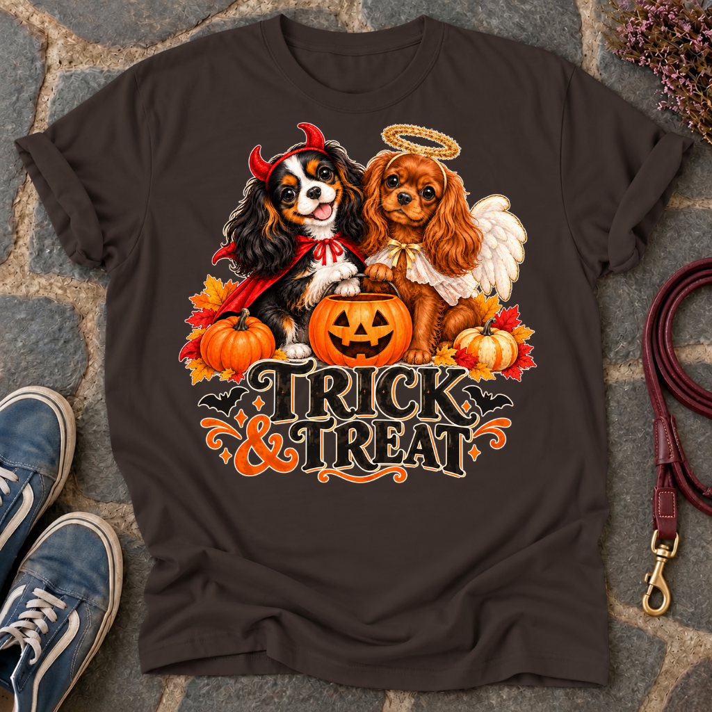 Trick & Treat Tri-Color + Ruby T-Shirt