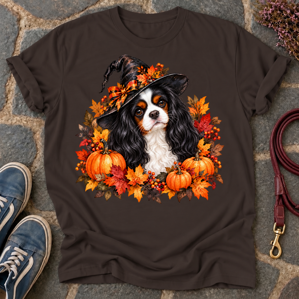 Bouquet Of Halloween Tri-Color T-Shirt