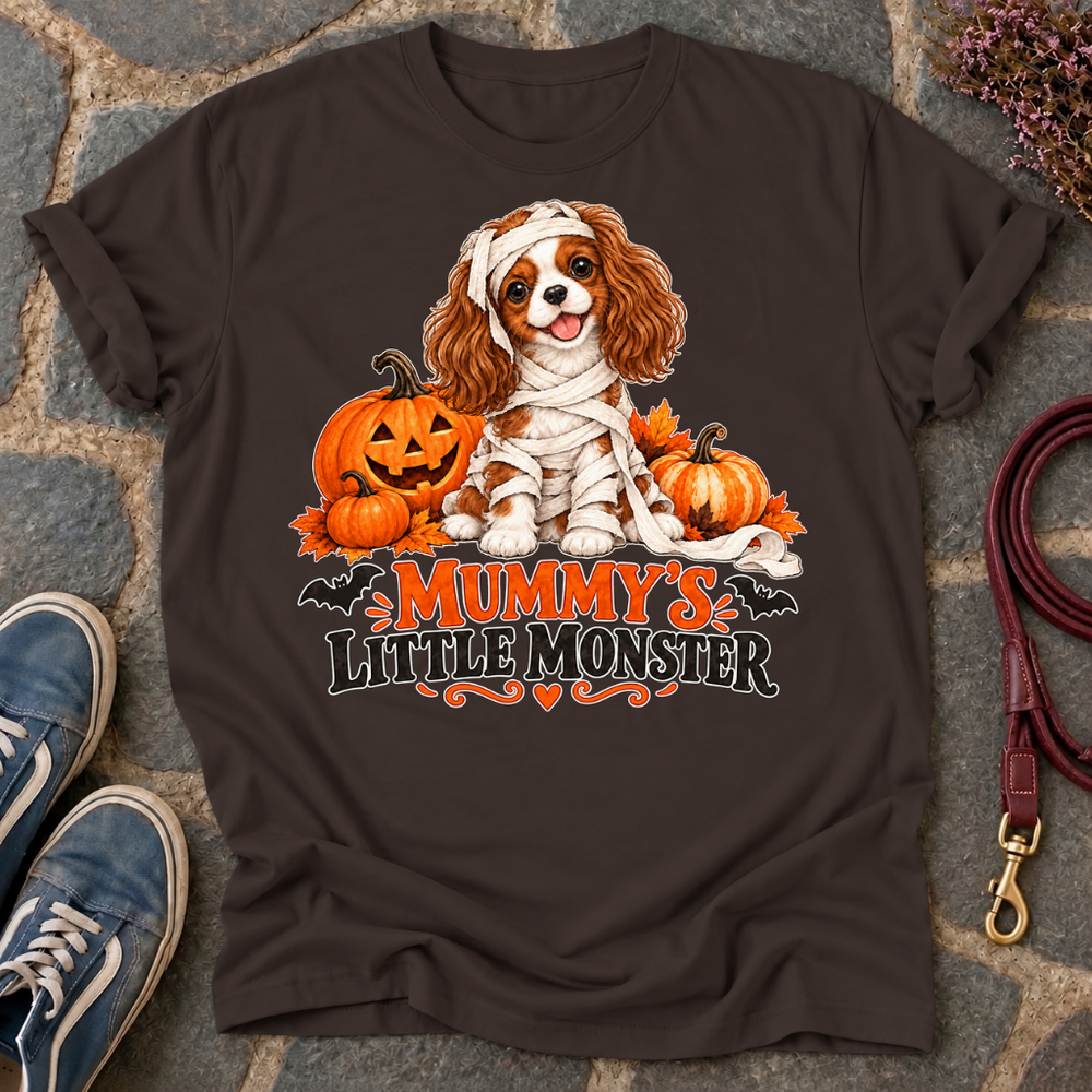 Mummy's Little Monster Blenheim T-Shirt