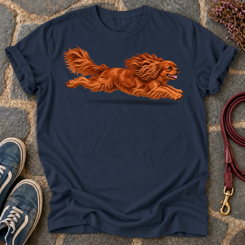 No Breaks All Smiles Ruby T-Shirt