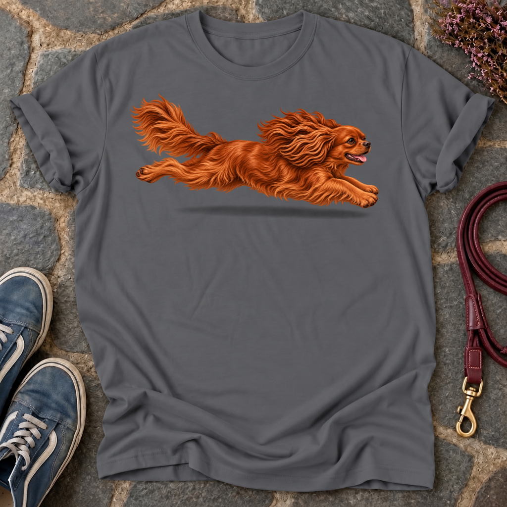 No Breaks All Smiles Ruby T-Shirt