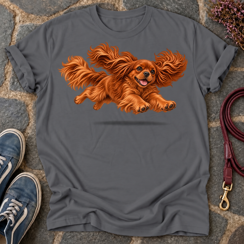 No Breaks Leaping Ruby T-Shirt